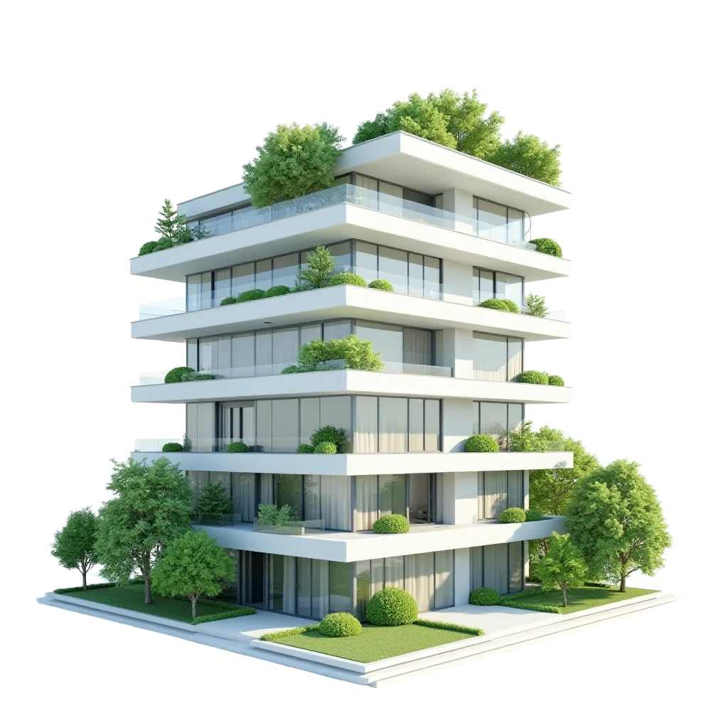 Modern Green Building